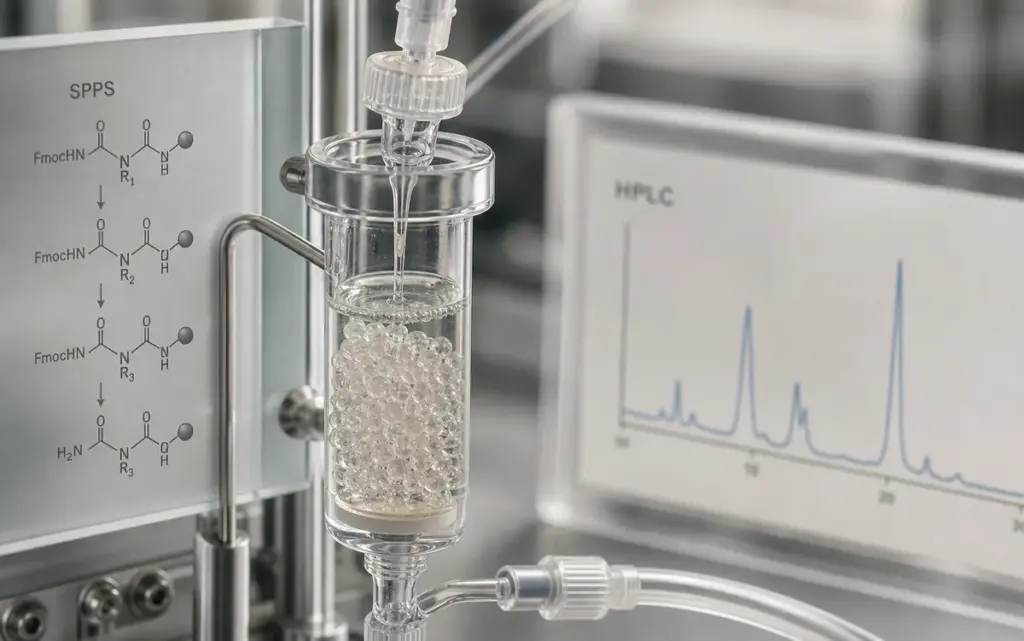 Solid-Phase Peptide Synthesis: How Research-Grade Peptides Are Actually Made