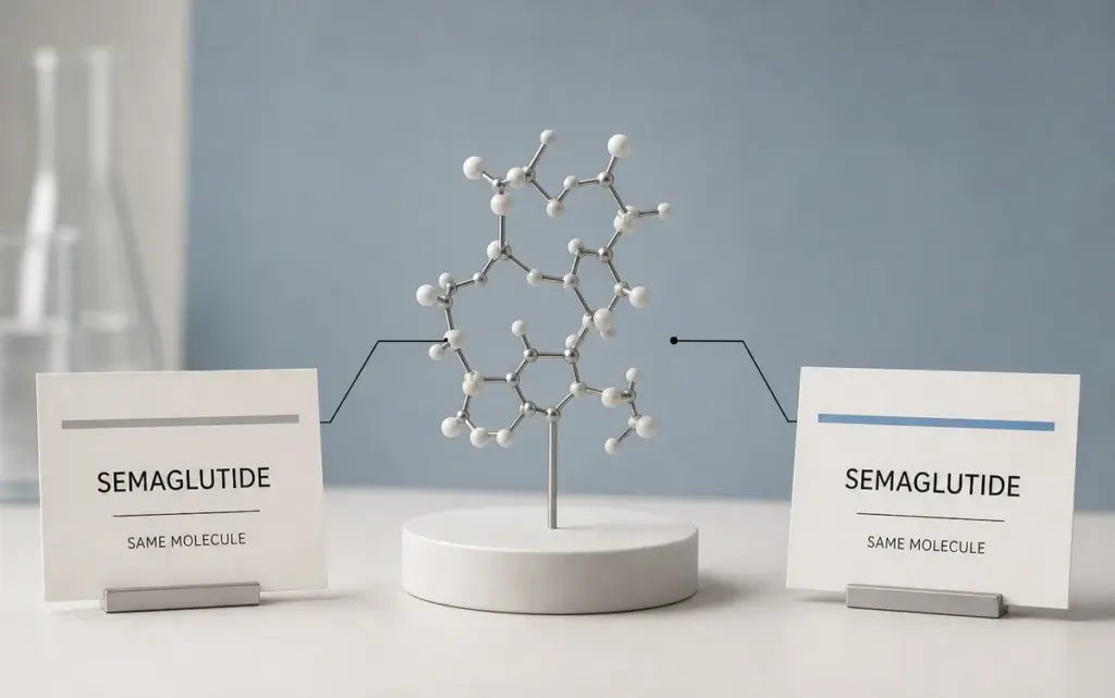 Wegovy vs Ozempic: Same Compound, Different Brand Identity